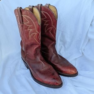 Durango Brown Oiled Briar Leather Western Boot Size 9.5 B